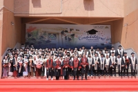 جامعة بنها تنظم حفل تخرج دفعة جديدة من طلاب كلية التجارة